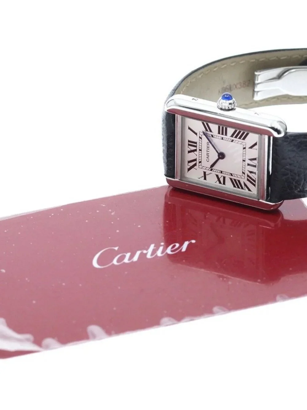 CARTIER Tank solo SM WSTA0030 Silver Dial Quartz Ladies Watch_961923 - Picture 2 of 7